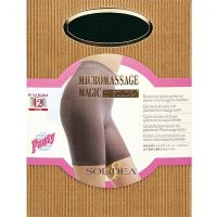 Pantaloncini corti micromassage Panty Solidea Misura S nero