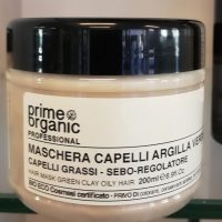 Prime Organic Maschera capelli all’argilla verde 200 ml