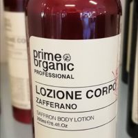 Lozione corpo allo zafferano Prime Organic 250 ml